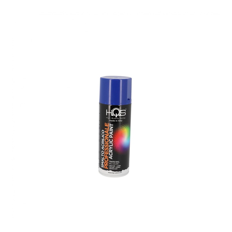 Bombe de peinture HQS bleu outremer ral 5002 400ml