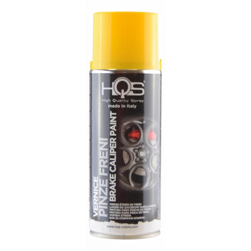 Bombe de peinture HQS pour étrier jaune 400ml