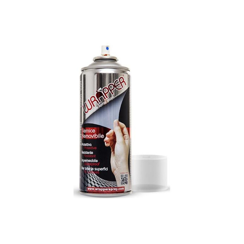 Bombe de peinture transparent mat élastomère WrapperSpray de 400ml