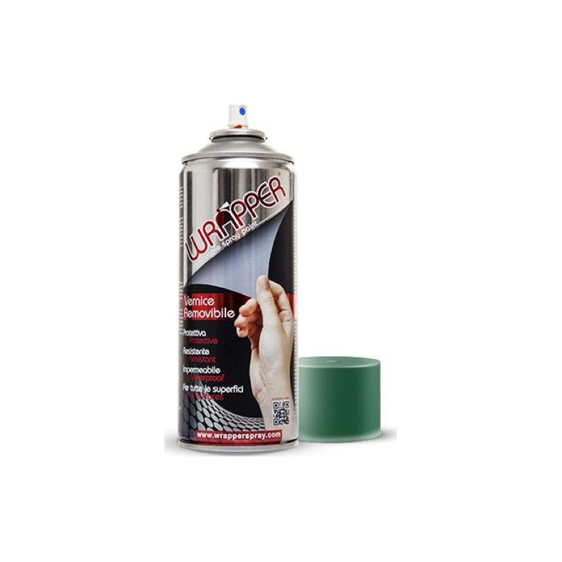 Bombe de peinture vert menthe élastomère WrapperSpray de 400ml