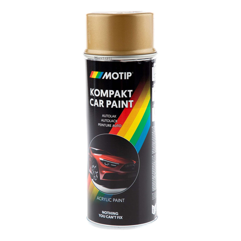 Bombe peinture Compact 55740 Métallique Acrylique Motip 400 ml M55740