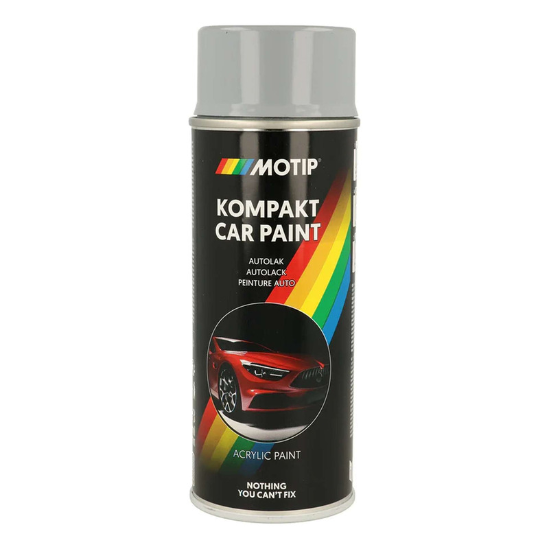 Bombe peinture Motip Kompact acrylique 45257 blanc gris brillant 400 ml
