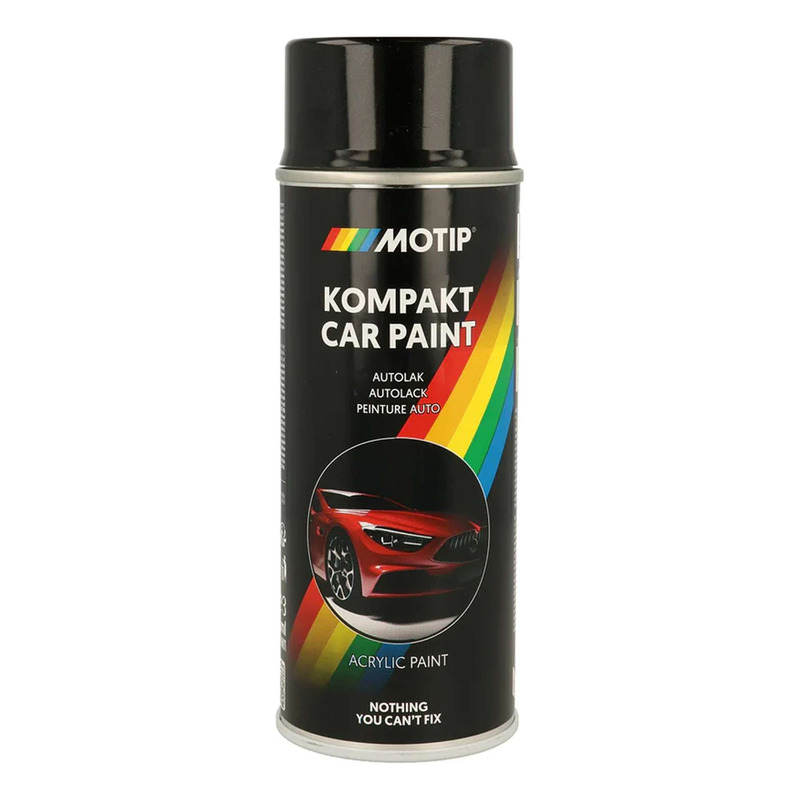 Bombe peinture Motip Kompact acrylique 51019 gris métallisé 400ml