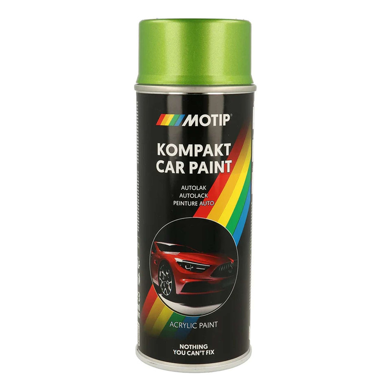 Bombe peinture Motip Kompact acrylique 53531 vert métallisé 400ml