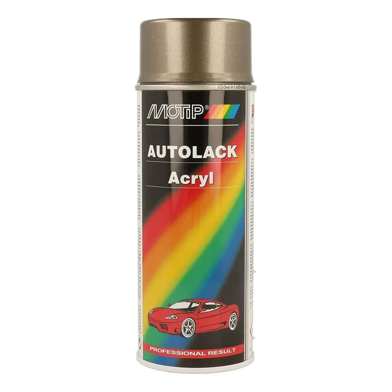 Bombe peinture Motip Kompact acrylique 55525 gris métallisé 400ml
