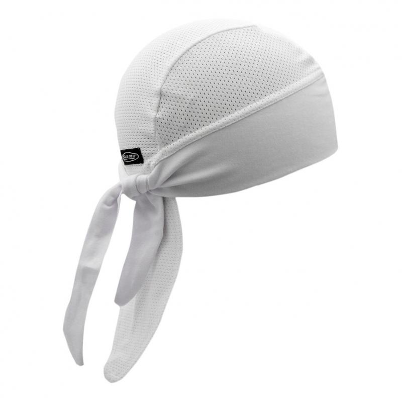 Bonnet de casque Shampa & Dirt Skins Tri-Danna Wide-B Vneted blanc