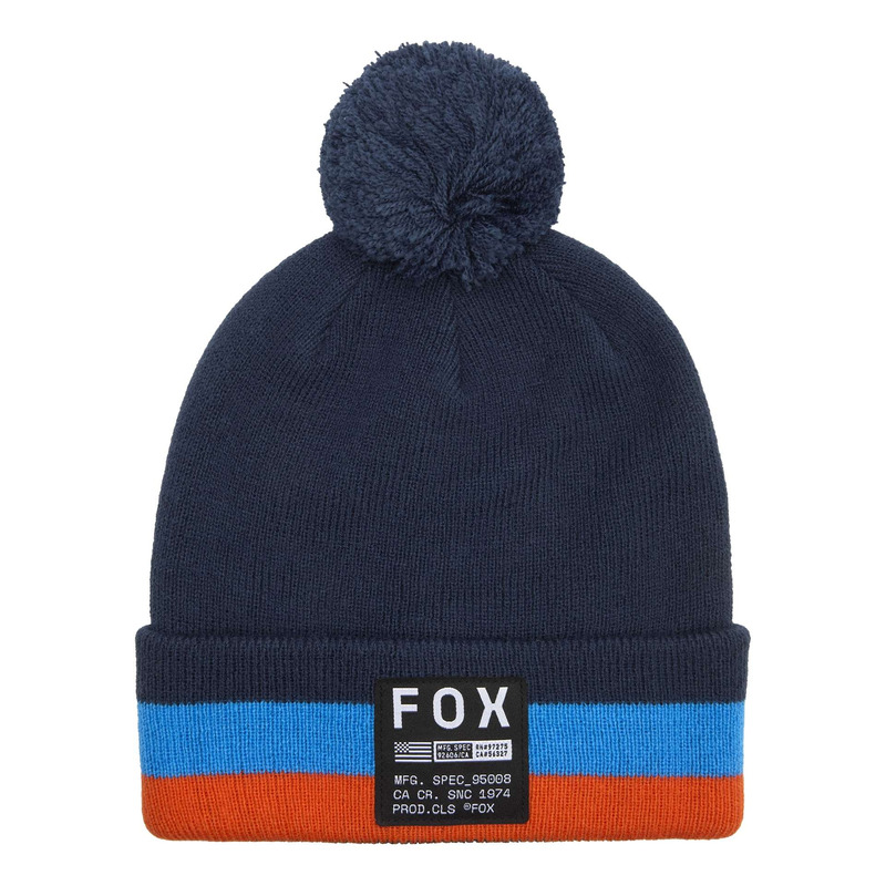 Bonnet Fox Racing Fracture Pom midnight