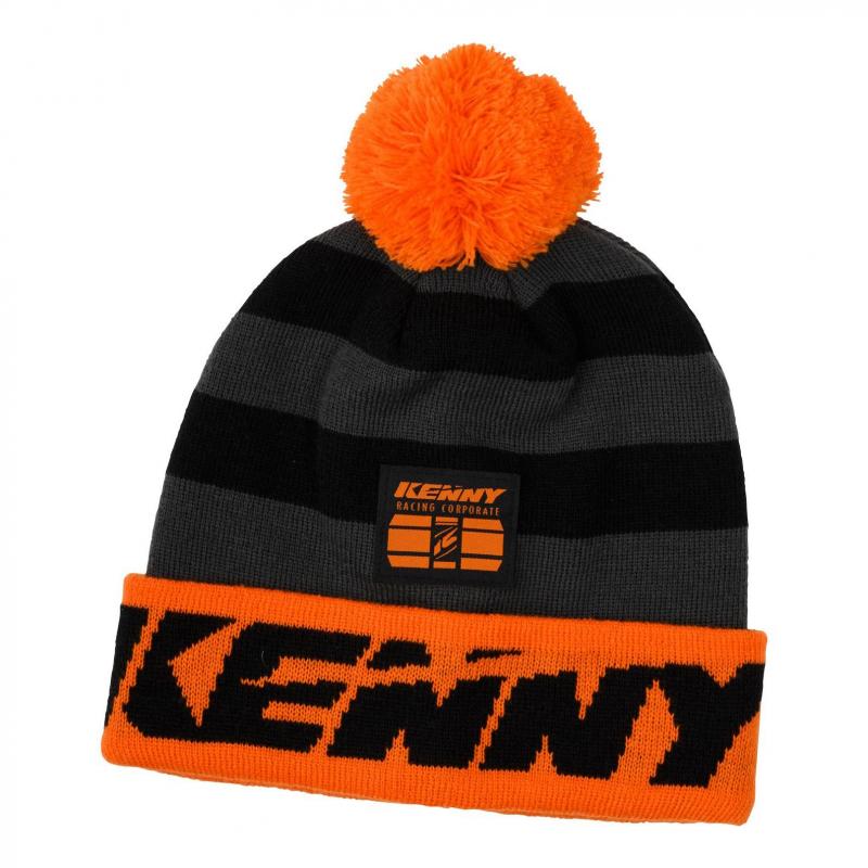 Bonnet Kenny Racing noir/orange