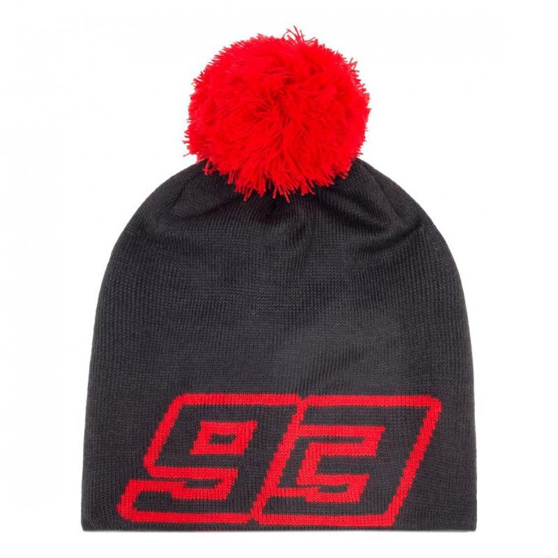 Bonnet Marc Marquez 93 noir/rouge