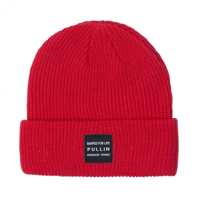 Bonnet Pull-in rouge
