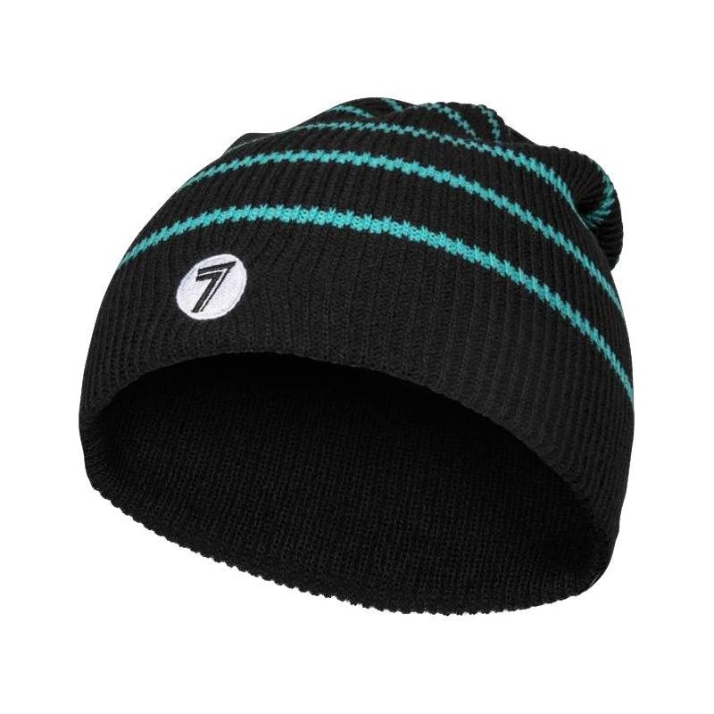 Bonnet Seven Descent noir/aqua