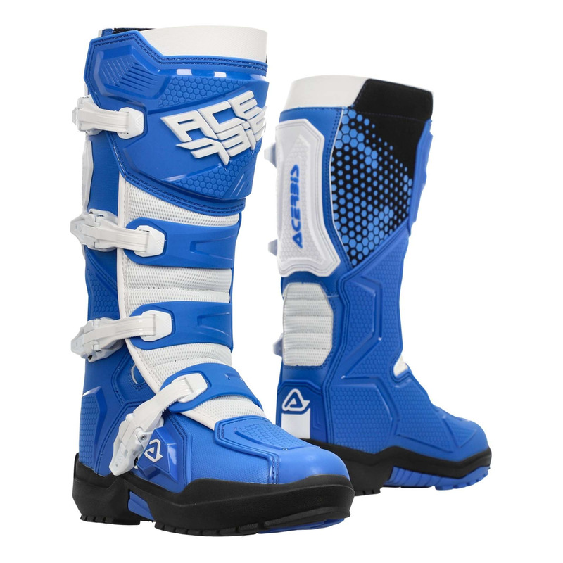 Bottes cross Acerbis Artiglio bleu/blanc- 39