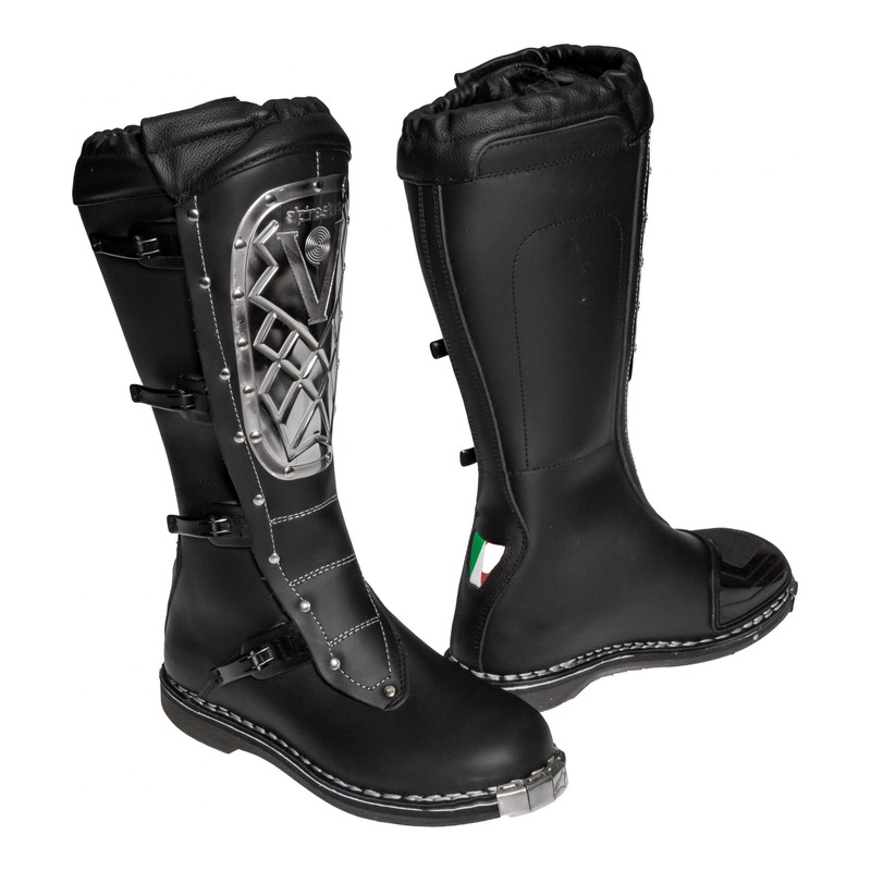 Bottes cross Alpinestars Supervictory Steel Plate noir- US-8