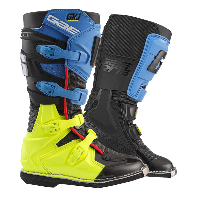Bottes cross enfant Gaerne GXJ black/blue/fluo yellow