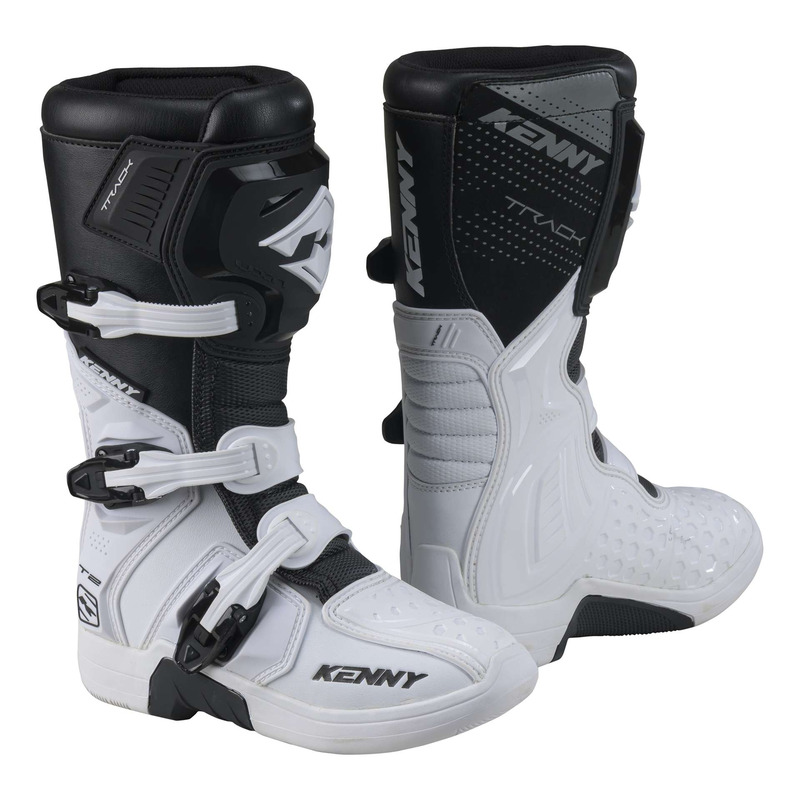 Bottes cross enfant Kenny Track Junior white