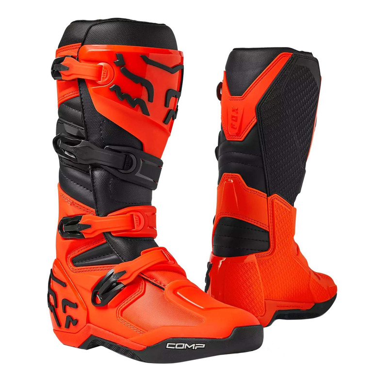 Bottes cross Fox Racing Comp orange fluo-