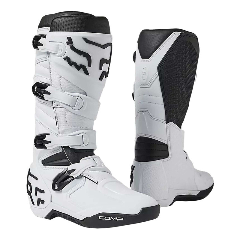 Bottes cross Fox Racing Comp white-