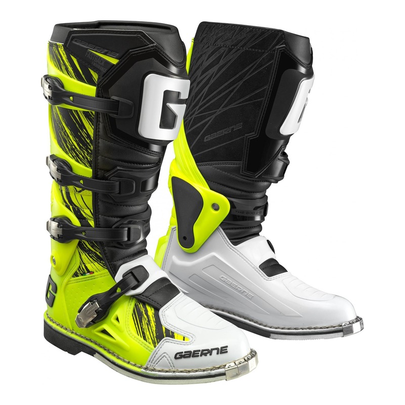 Bottes cross Gaerne Fastback Endurance jaune fluo- 39