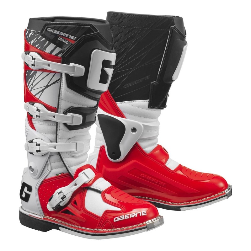Bottes cross Gaerne Fastback Endurance rouge- 39