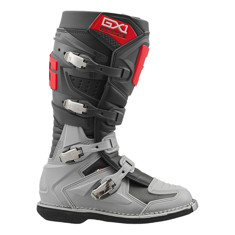 Bottes cross Gaerne GX1 anthracite/grey/red