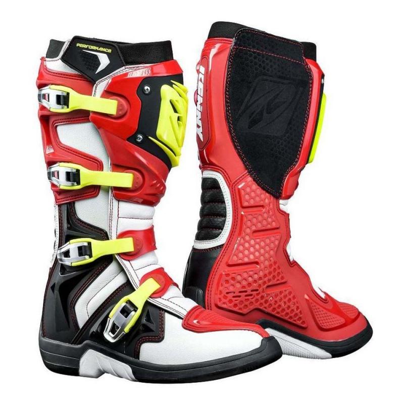 Bottes cross Kenny Performance rouge- 39