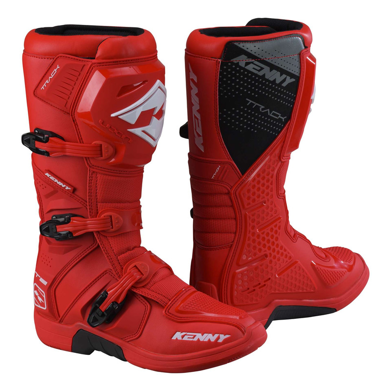 Bottes cross Kenny T2 Track red