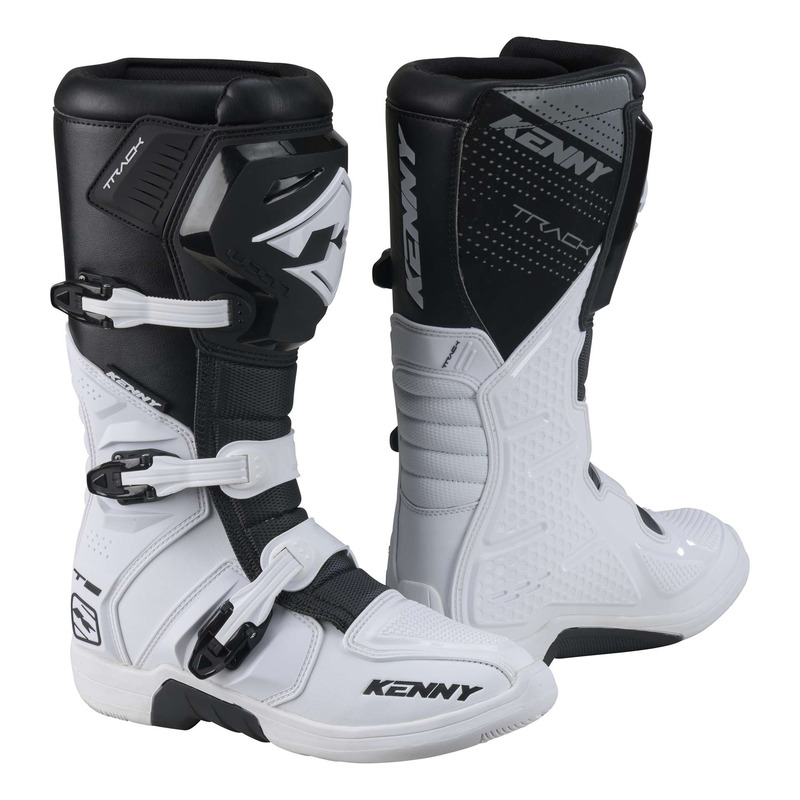 Bottes cross Kenny T2 Track white