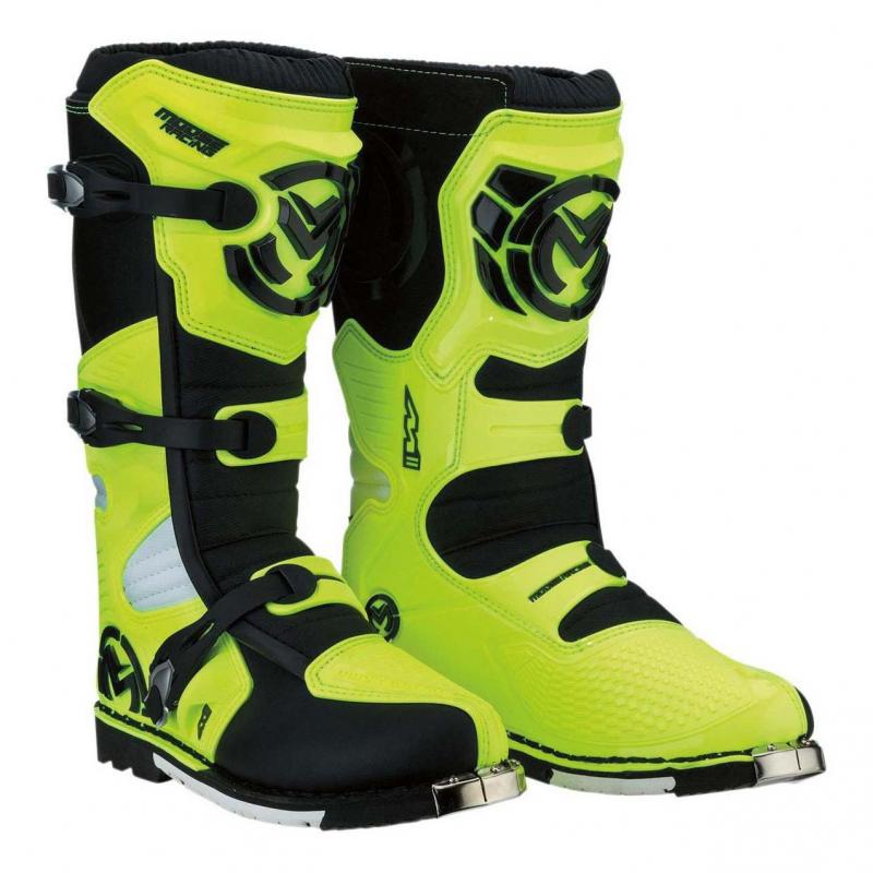 Bottes cross Moose Racing M 1.3 MX jaune fluo- US-7