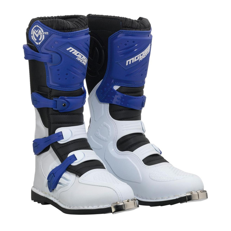 Bottes cross Moose Racing Qualifier MX blue- US-9