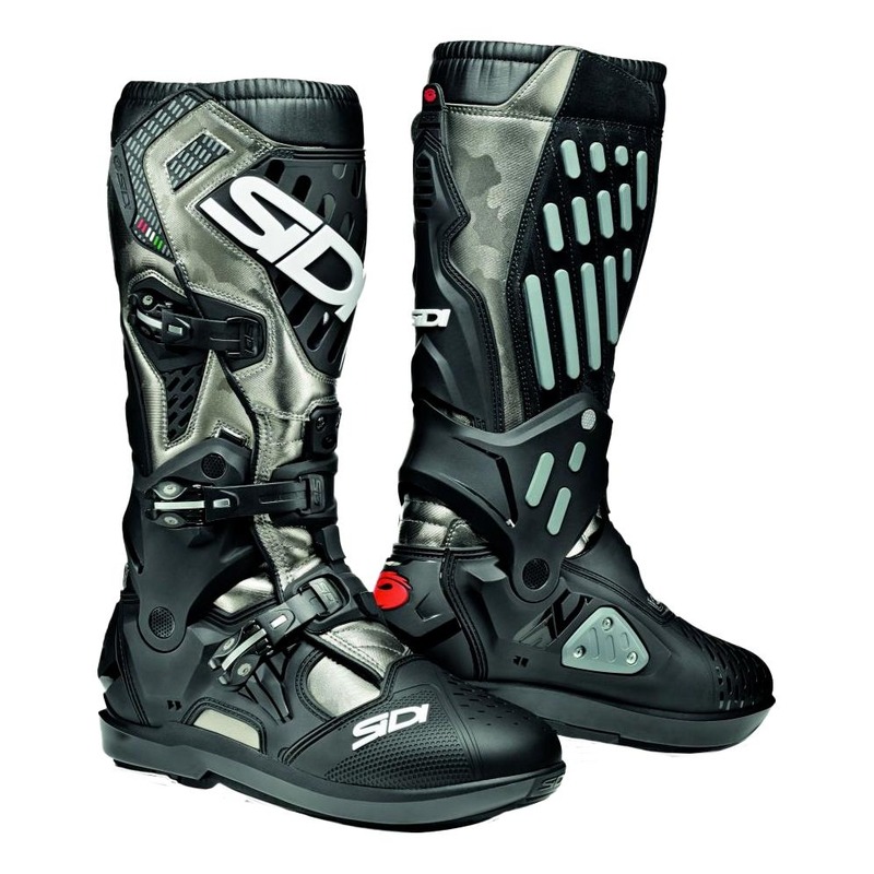 Bottes cross Sidi Atojo SRS gris quartz/noir- 40