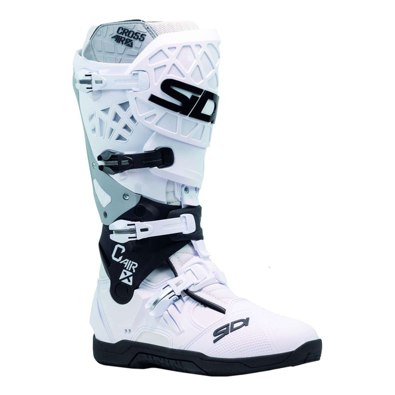 Bottes cross Sidi Crossair X blanc/noir