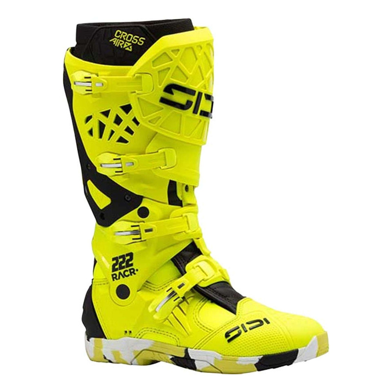 Bottes cross Sidi Crossair X jaune/noir