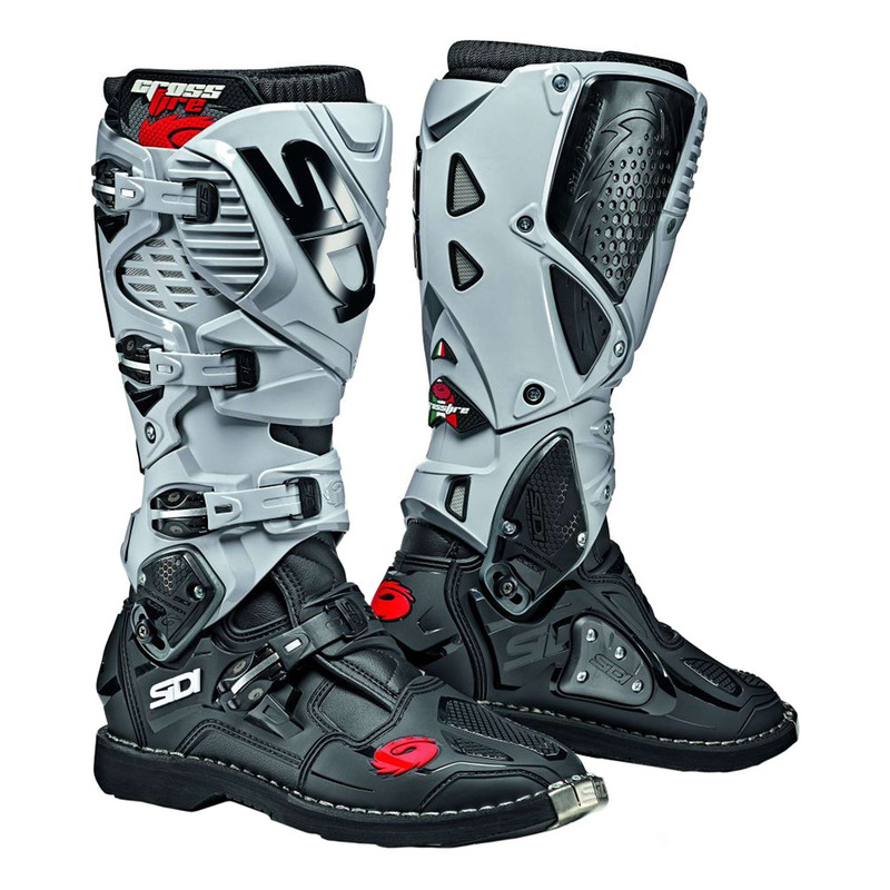 Bottes cross Sidi Crossfire 3 noir/cendre