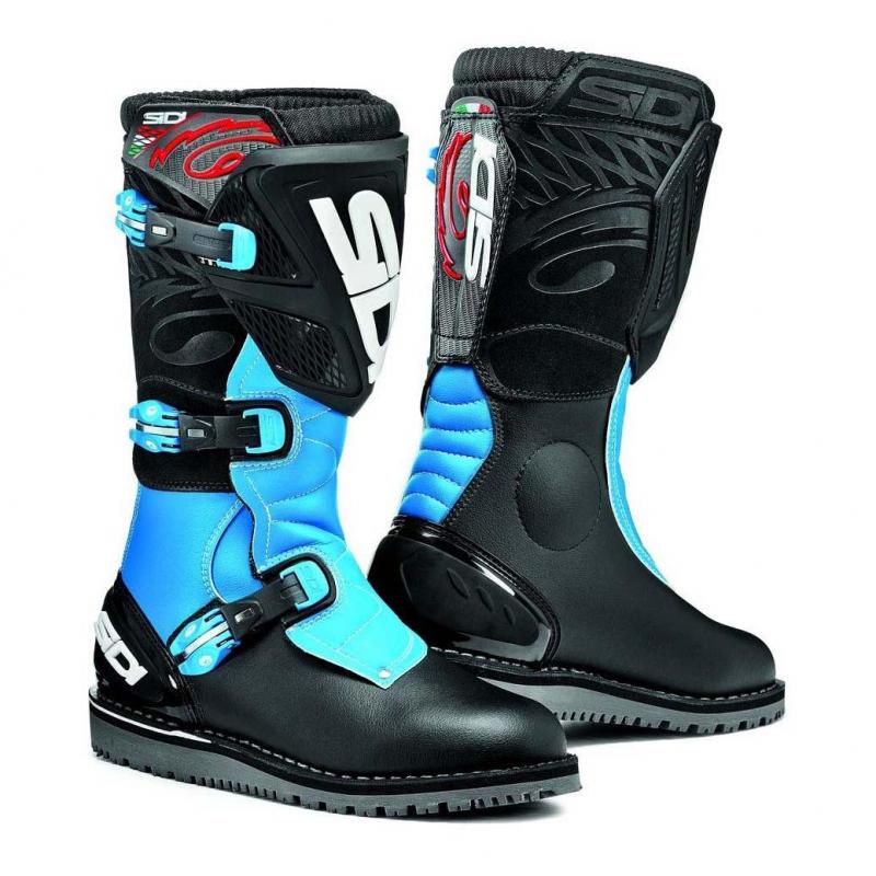 Bottes trial Sidi Trial ZERO.1 noir/bleu- 41