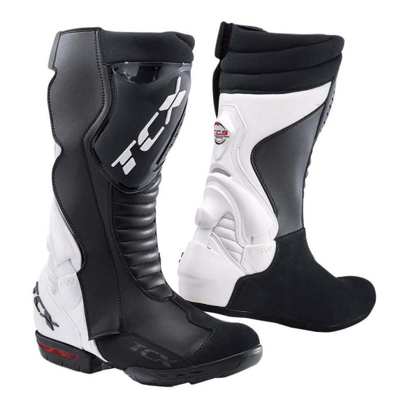 Bottes cross TCX T.C.S® Speedway noir/blanc- 40