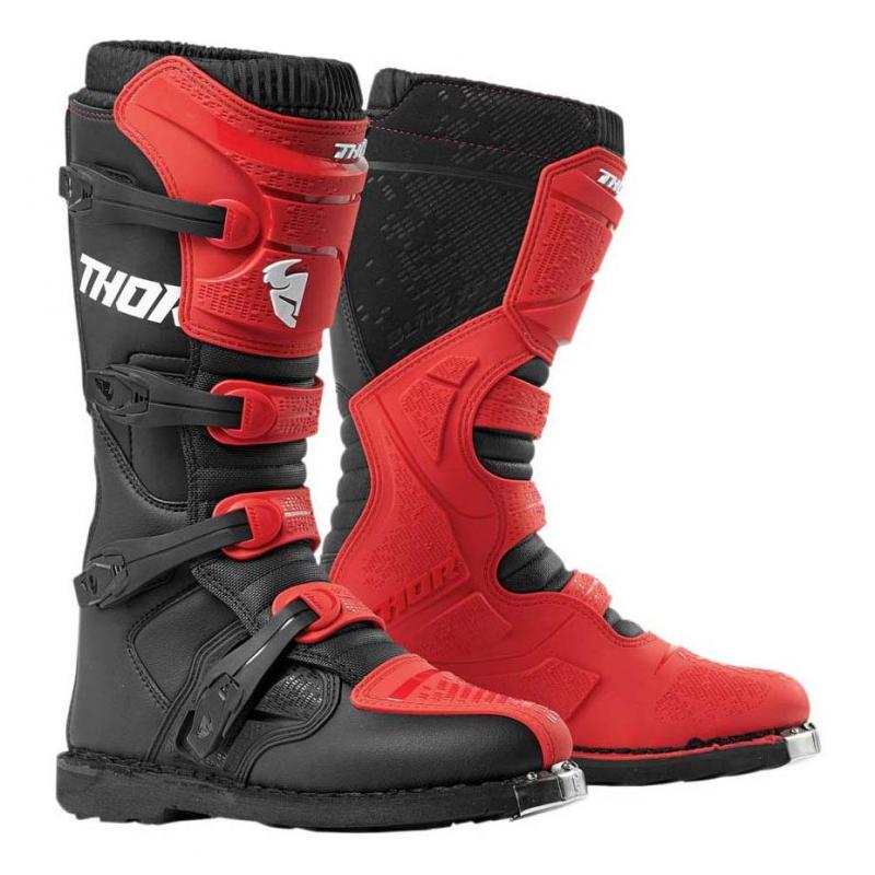 Bottes cross Thor Blitz XP rouge/noir- US-7
