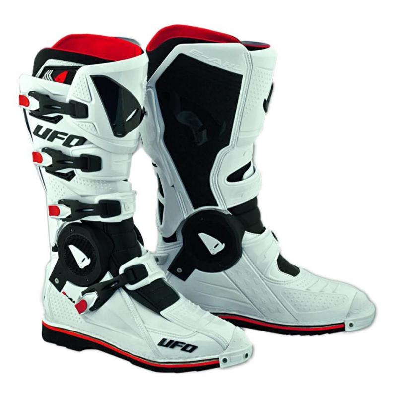 Bottes cross UFO Recon E-AHL blanc- 43