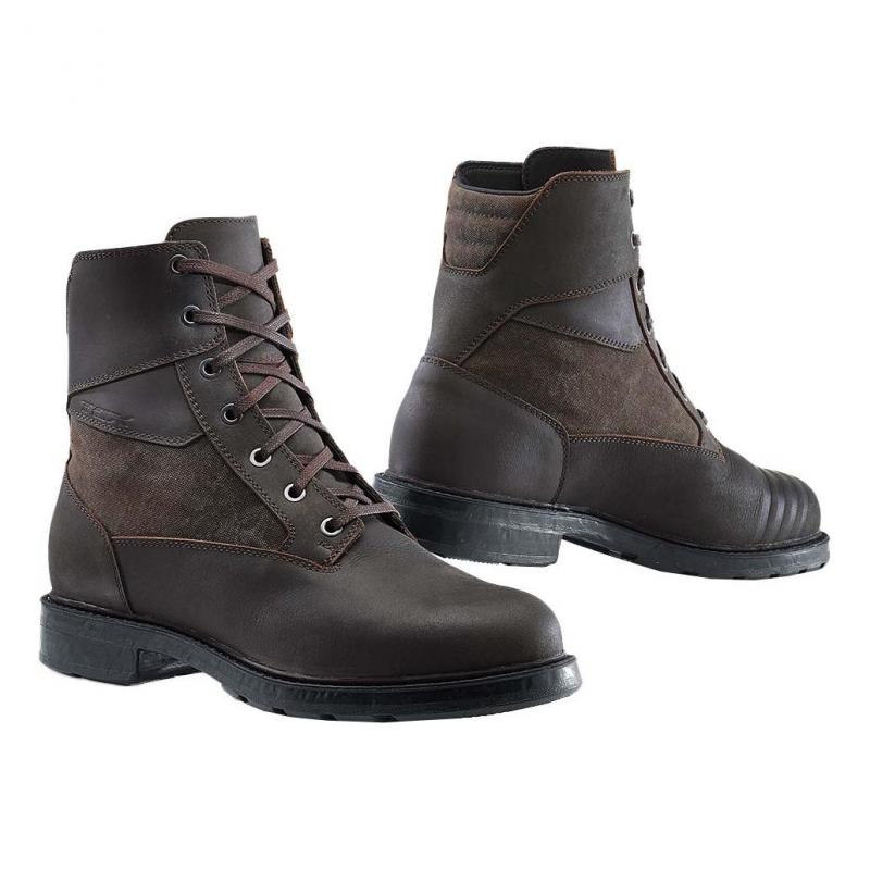 Bottes cuir/textile TCX Rook WP marron- 39