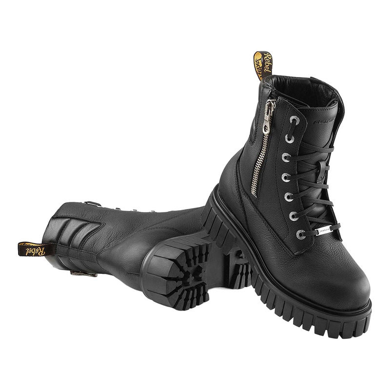 Bottes moto femme Forma Lady Rebel Dry noir