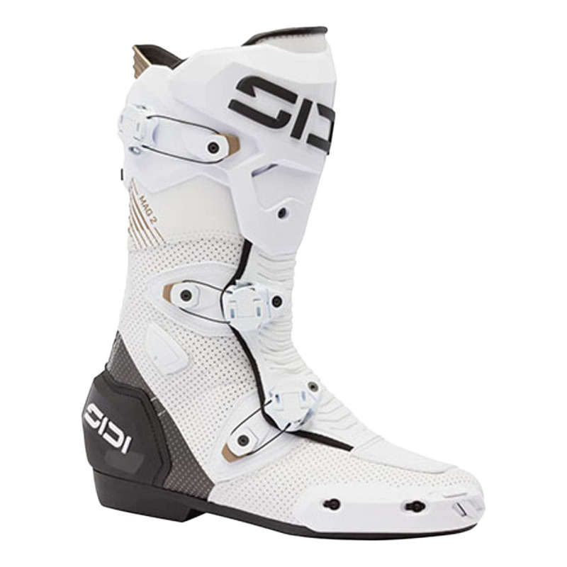 Bottes moto Sidi Mag-2 Air blanc/noir