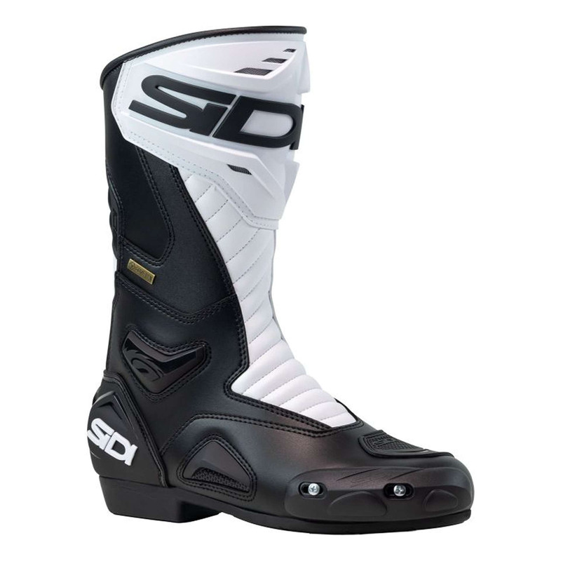 Bottes moto Sidi Performer Gore blanc/noir