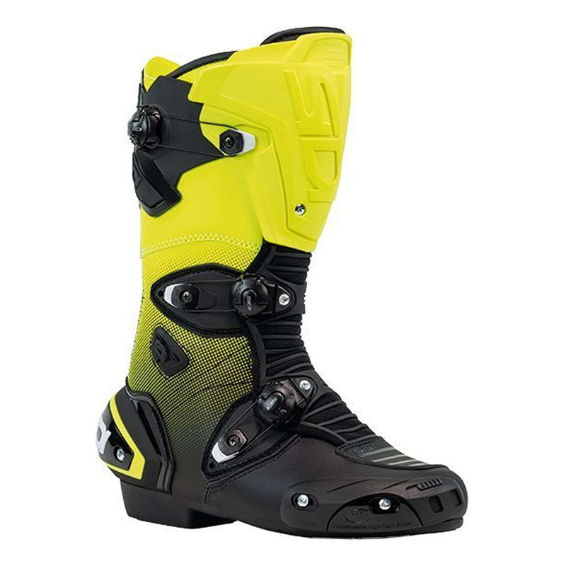 Bottes piste Sidi Mag-1 noir/jaune