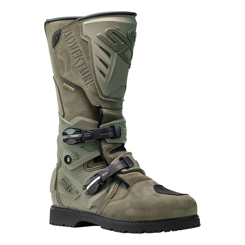 Bottes Touring/Adventure Sidi Adventure 2 Gore-Tex vert militaire