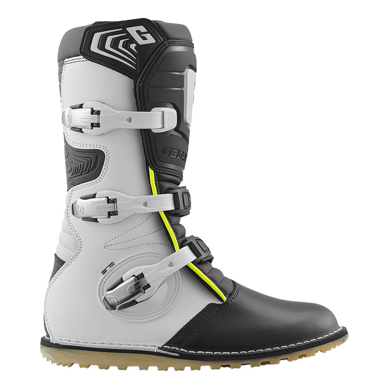 Bottes trial Gaerne Balance Pro Tech white/black/fluo yellow