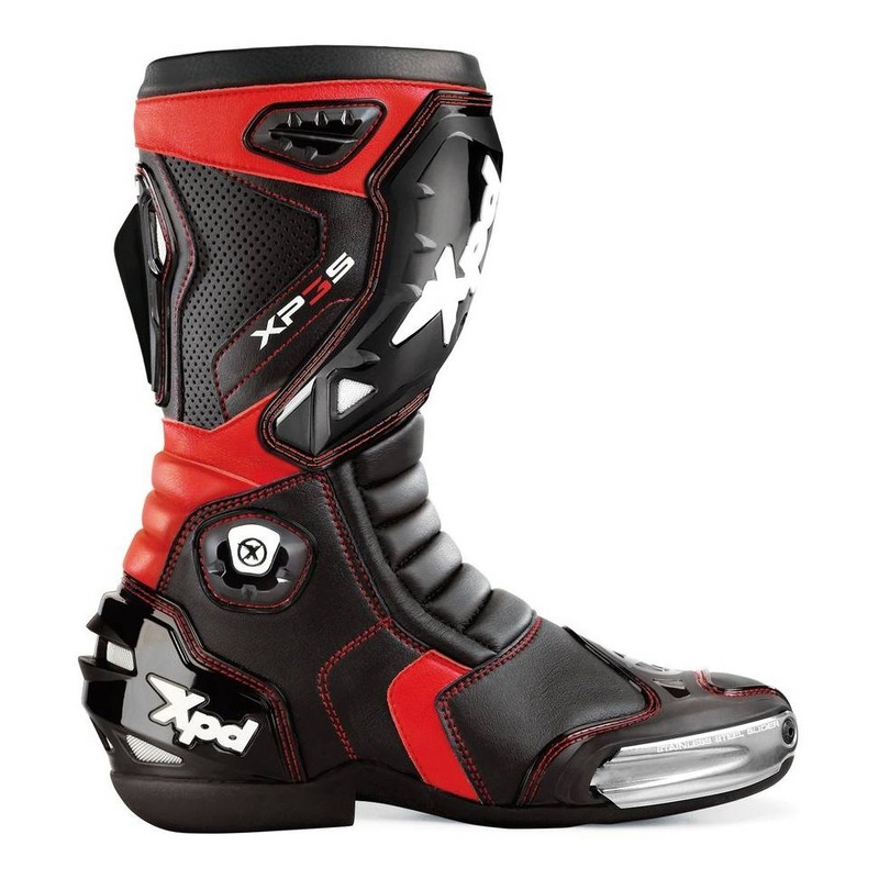 Bottes XPD XP3-S noir/rouge