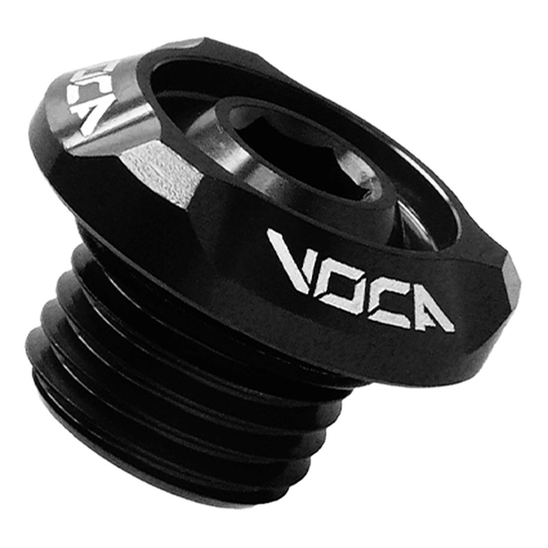 Bouchon d’huile Voca Racing Evo M14x1,5 noir Minarelli horizontal