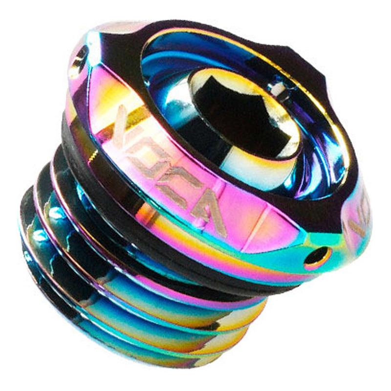 Bouchon d’huile Voca Racing Evo V2 M16x2 néochrome Minarelli AM6