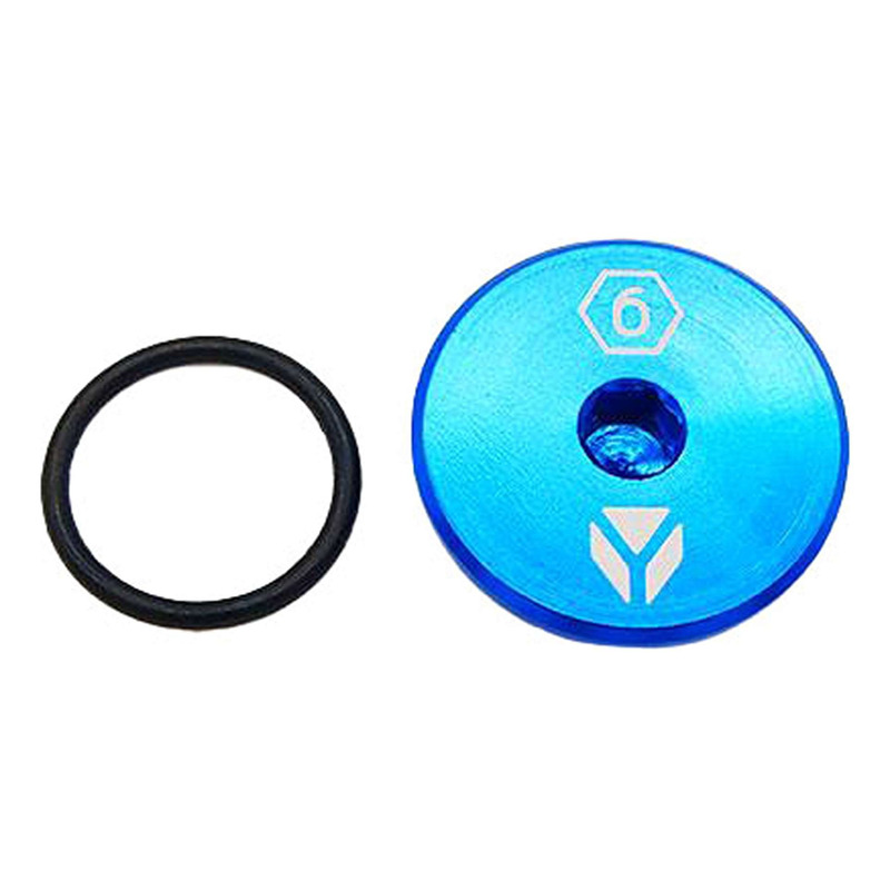 Bouchon de Carter dâ  Allumage YCF en Aluminium AnodisÃ© Bleu