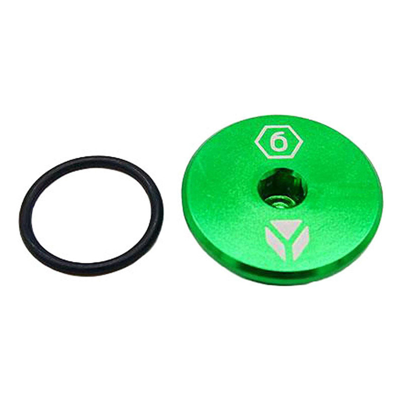 Bouchon de Carter dâ  Allumage YCF en Aluminium AnodisÃ© Vert