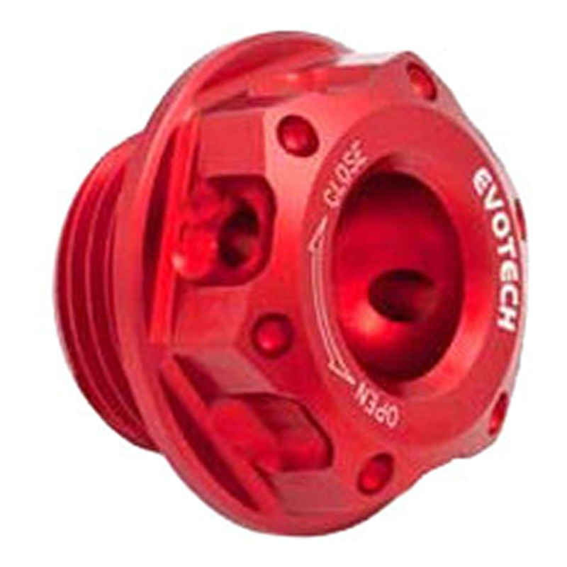 Bouchon de carter dâ  huile Evotech Ã M20 x 1,5 mm rouge